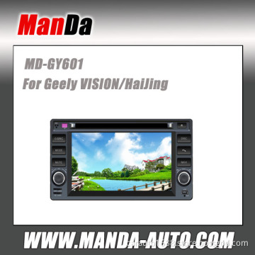 Manda car audio for Geely VISION/HaiJing two din car radio factory navigation system in car entertainment